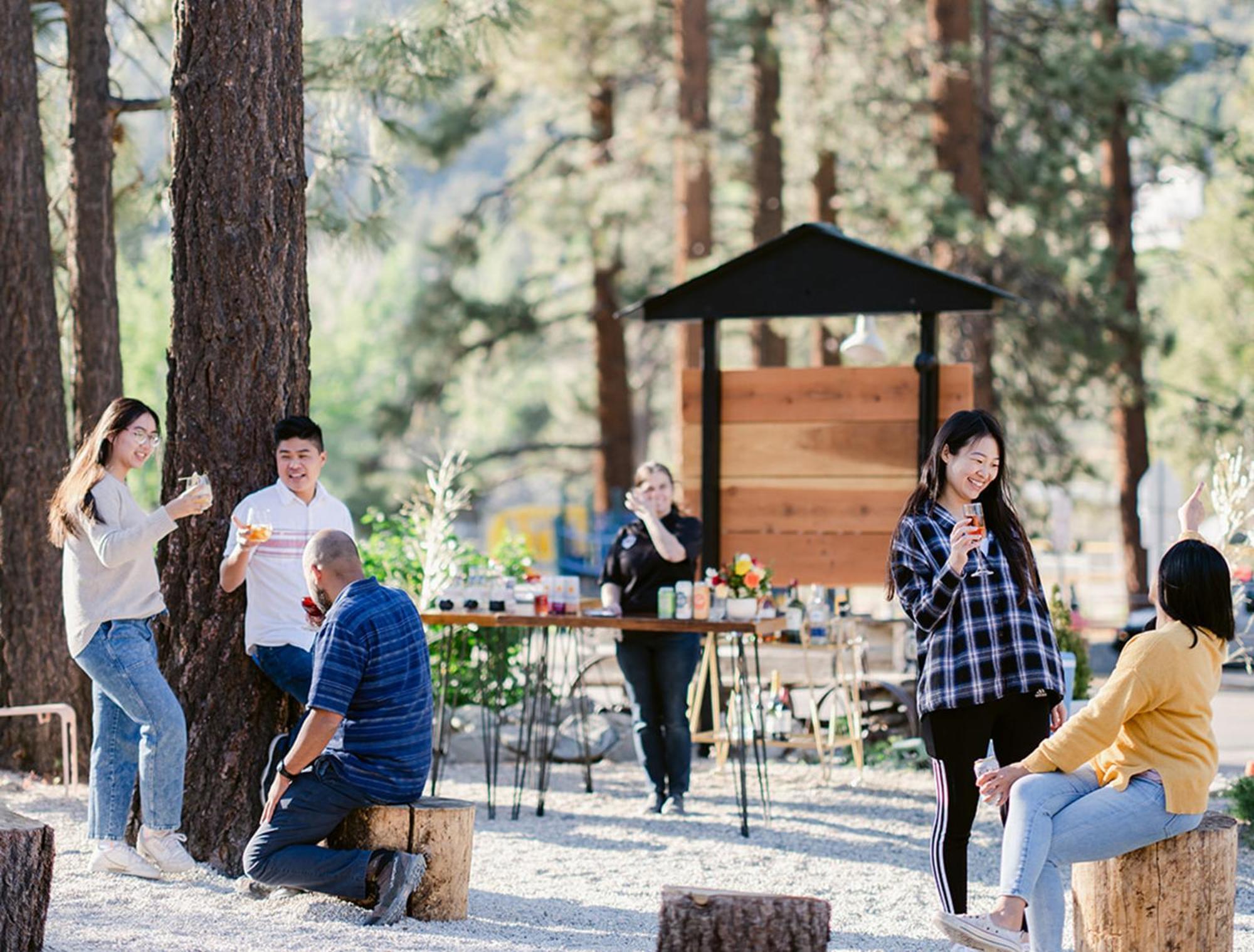 Grand Pine Cabins Райтвуд Экстерьер фото